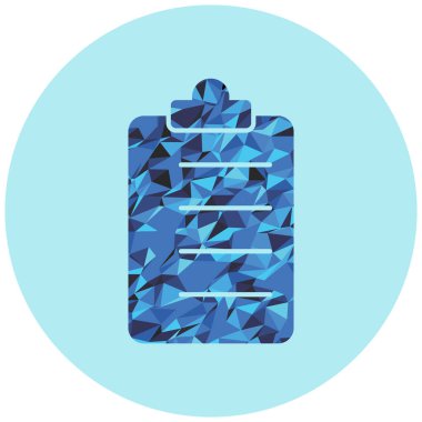 belge web simgesi vektör illüstrasyonu 