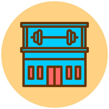 Abaküs. Web simgesi basit illüstrasyon