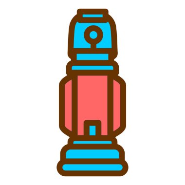 Fener. Web simgesi basit illüstrasyon