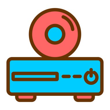 Müzik çalar. Web simgesi