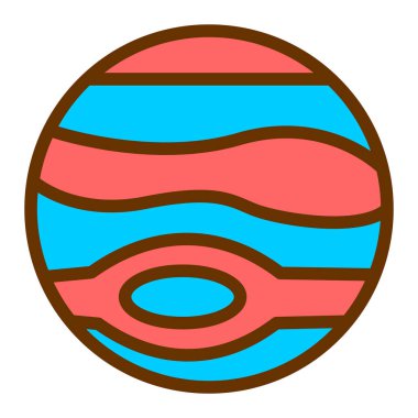 Top. Web simgesi basit illüstrasyon