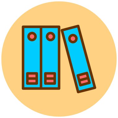 Dosya. Web simgesi basit illüstrasyon