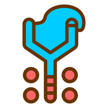 Web simgesi basit illüstrasyon 