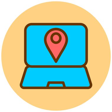 GPS konumu. Basit resimleme