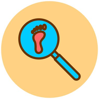 İnsan kaynakları düz vektör simgesi