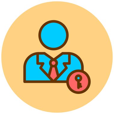 kullanıcı hesabı. Basit resimleme