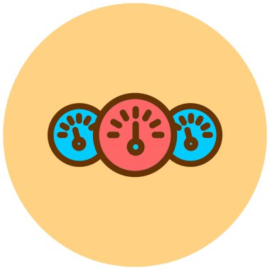 Balık. Web simgesi basit illüstrasyon