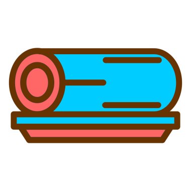 Tahta. Web simgesi basit illüstrasyon