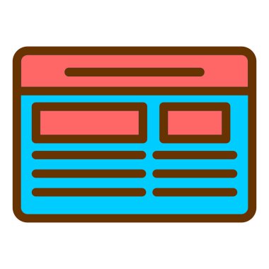 Kredi kartıyla. Basit resimleme