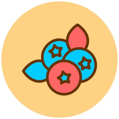 - Şeker. Web simgesi basit illüstrasyon