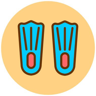 Paletler. Web simgesi basit illüstrasyon