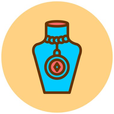 Bir şişe simgesinin vektör illüstrasyonu