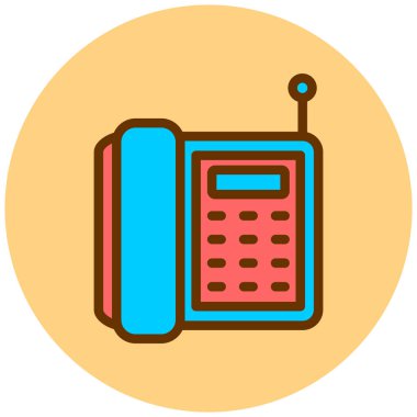 Telefon. Web simgesi basit tasarım