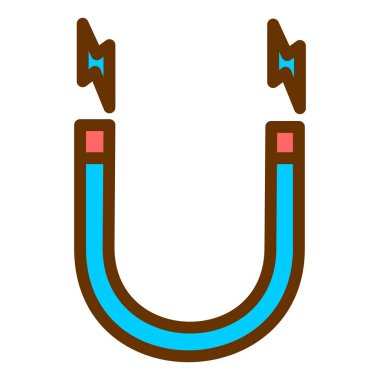 mıknatıs simgesi vektör çizimi