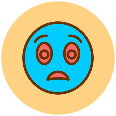 Yüz ifadeleri. Web simgesi