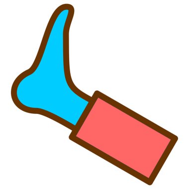 Çivi. Web simgesi basit illüstrasyon