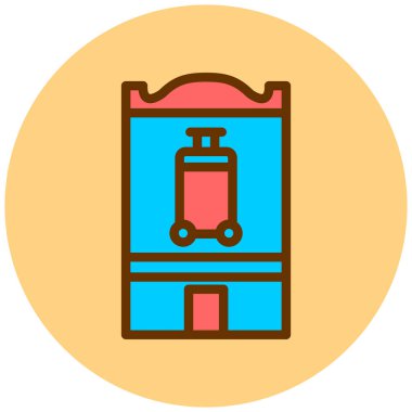 Modern b 'nin vektör illüstrasyonu eksik simgesi