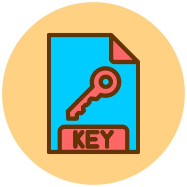 dosya simgesi, vektör illüstrasyonu