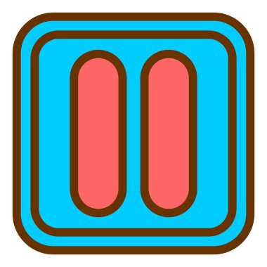 Modern b 'nin vektör illüstrasyonu eksik simgesi