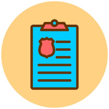 Pano. Web simgesi basit illüstrasyon