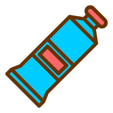 Tek izole edilmiş simgenin vektör illüstrasyonu 