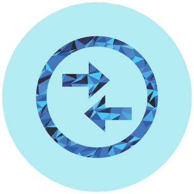 Modern b 'nin vektör illüstrasyonu eksik simgesi