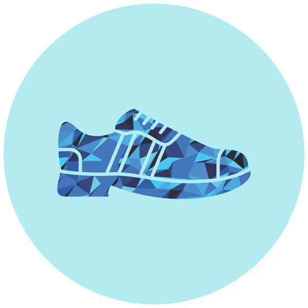 Sneaker Web Icon Simple Design — Stock Vector