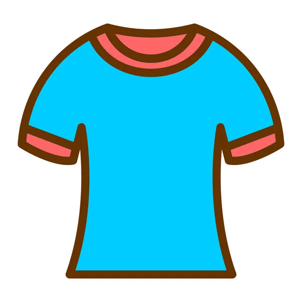 Camiseta Icono Ilustración Vectorial — Vector de stock