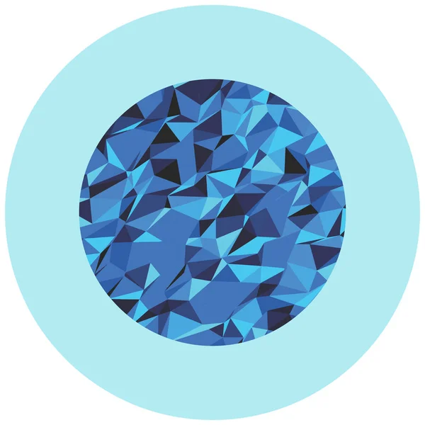 Векторна Ілюстрація Тла Красивого Багатокутника — стоковий вектор
