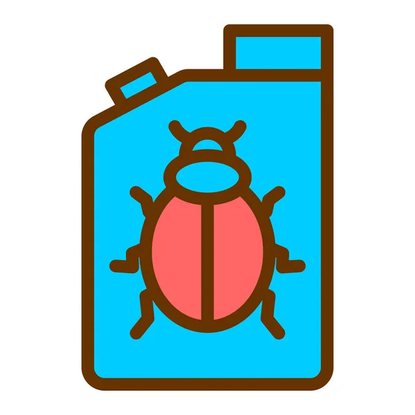 Insecto Icono Web Diseño Simple — Archivo Imágenes Vectoriales