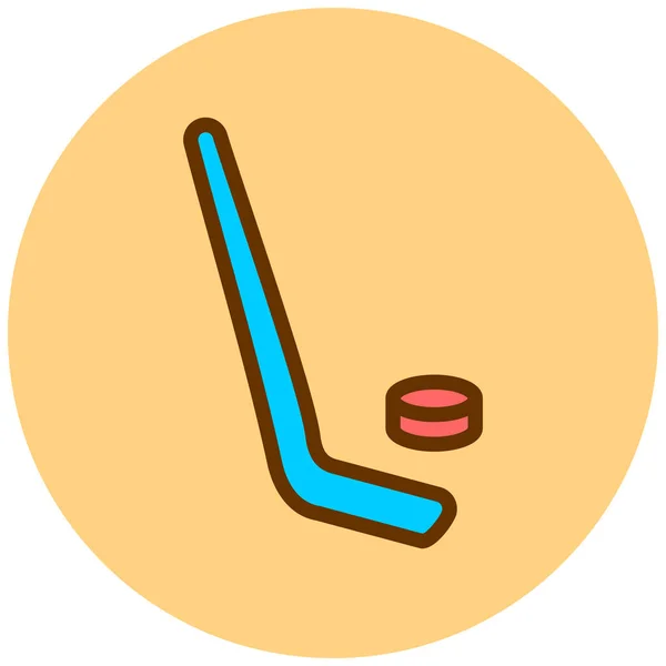 Baseball Webová Ikona Jednoduchá Ilustrace — Stockový vektor