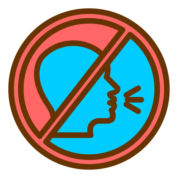 Smoking Icon Flat Illustration Face Vector Icons Web — 스톡 벡터