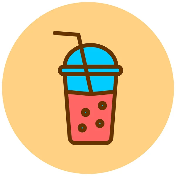 Trinken Web Symbol Einfache Illustration — Stockvektor