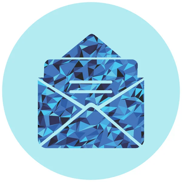 Elmas ikonu. vektör illüstrasyonu