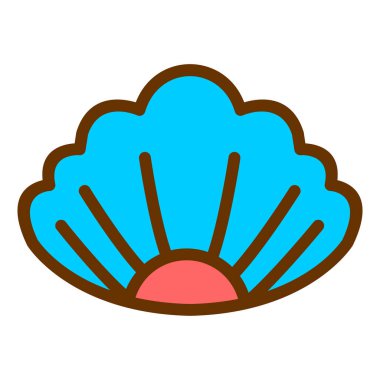 Güneş. Web simgesi basit illüstrasyon