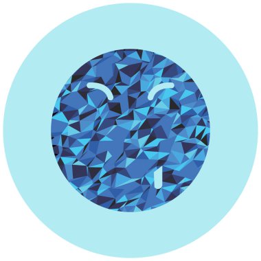 emoticon web simgesi vektör illüstrasyonu 