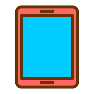 Akıllı telefon. Web simgesi basit tasarım