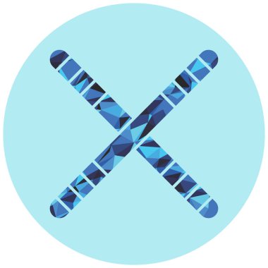 Beyzbol sopası simgesi.