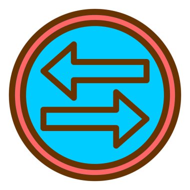 ok simgesinin vektör illüstrasyonu