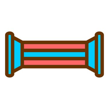 Trompet. Web simgesi basit tasarım