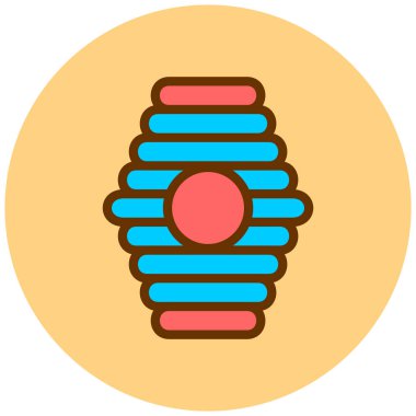 Enerji. Web simgesi basit illüstrasyon