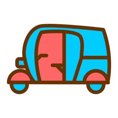 Araba nakli. Basit resimleme