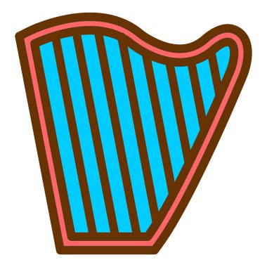 Tek izole edilmiş simgenin vektör illüstrasyonu 