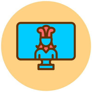 seo modern simgesinin vektör illüstrasyonu