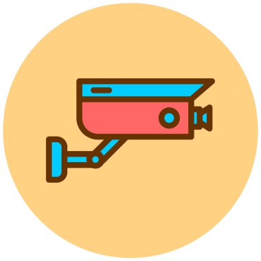 Kapalı devre kamera. Basit resimleme