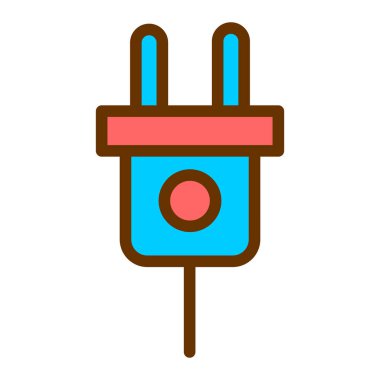 Düz vektör renk simgesini doldur