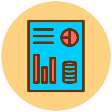 İş raporu. Basit resimleme