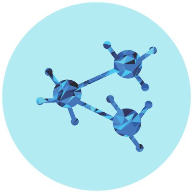 Bir robotun vektör çizimi