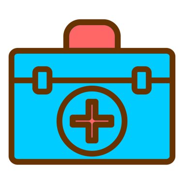 İlk yardım çantası. Basit tasarım