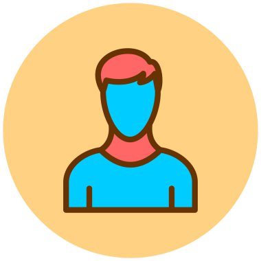 Adamım. Web simgesi basit tasarım